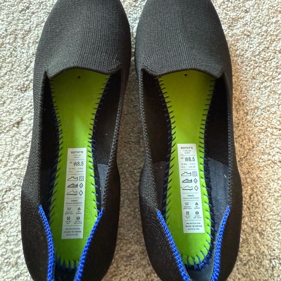 Rothy's Women’s Black Loafers Size 8.5 - Picture 5 of 8